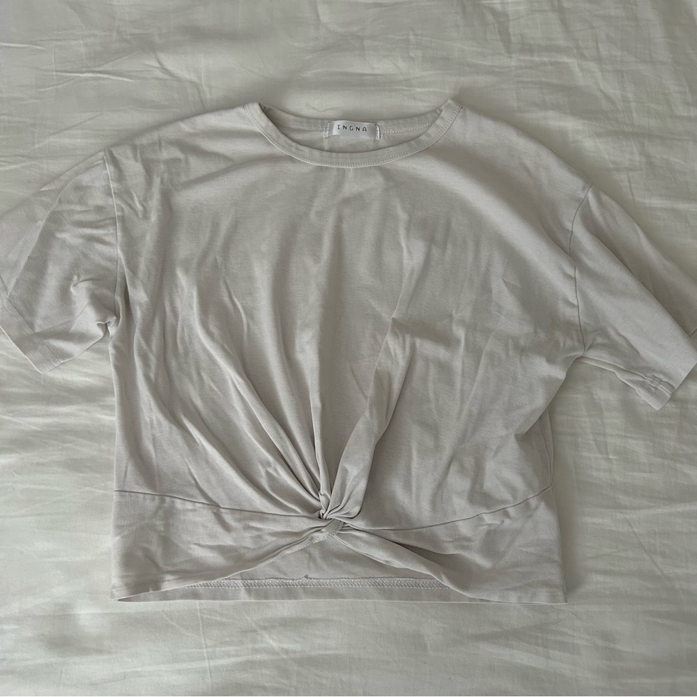 White Tied Tshirt